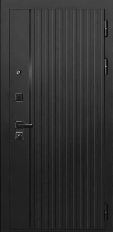 Входная дверь ДвериПРО L-45 ФЛЗ-649 капучино (зеркало) DPRO195745 внешняя сторона