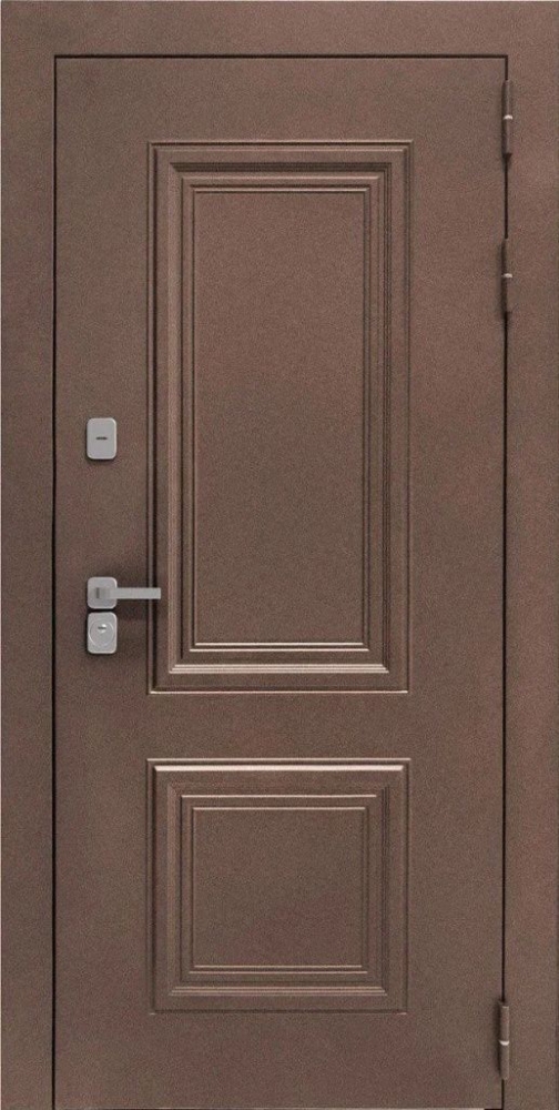 Входная дверь ДвериПРО Д-68 ФЛ-291 (Line, 10мм, белый софт) DPRO195424 внешняя сторона